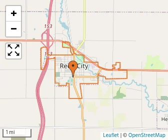 Area schools map